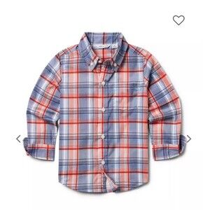 NWT- The Madras Plaid Shirt by Janie and Jack